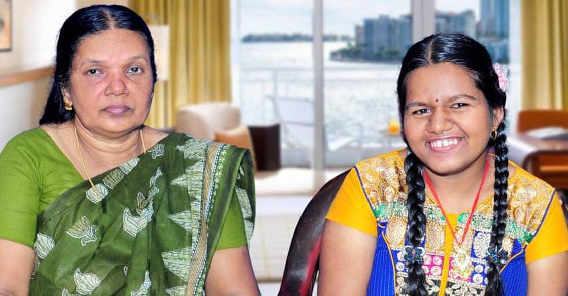 Lakshmi Devi (74), Deepti (36). Photo: Special Arrangement.