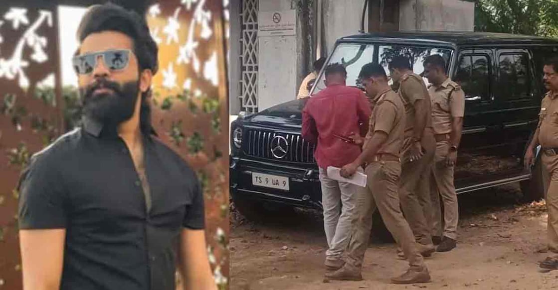 sabith-kallingal-benz-car-reels-accident