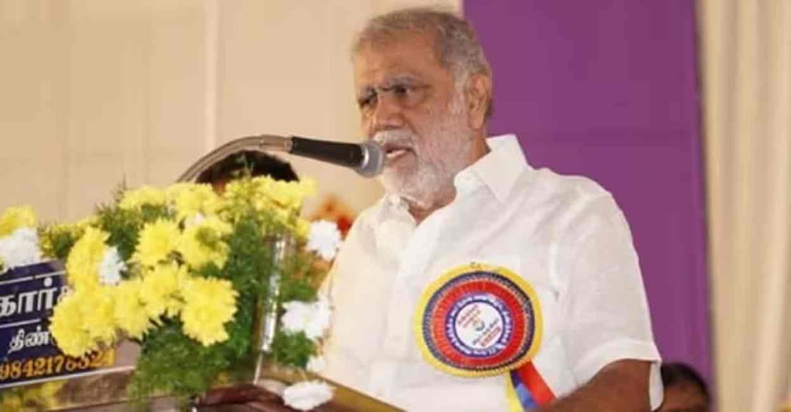 Tamil Nadu Rural Development and Local Administration Minister I Periyasamy. Photo: Facembook/I Periyasamy