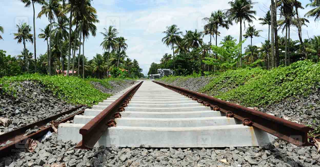 A section near Nedumbassery in Ernakulam as part of the proposed Sabari rail line. File Photo: Manorama