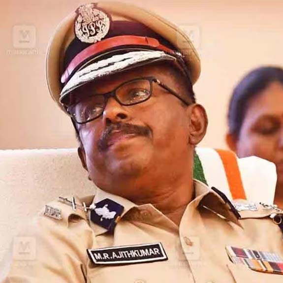 ADGP Ajith Kumar. Photo: Manorama