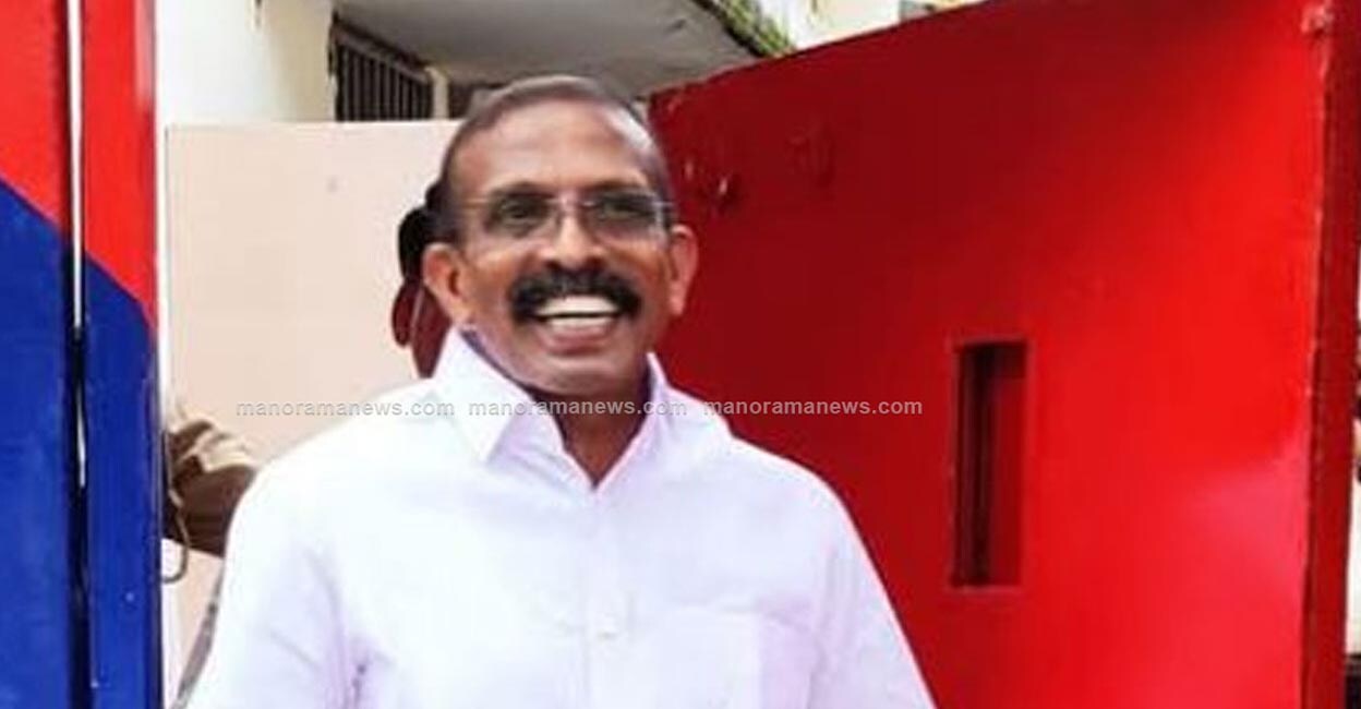 P R Aravindakshan. Photo: Manorama News.