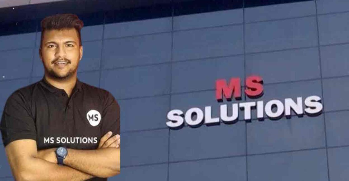 MS Solutions CEO Shuhaib. Photo: Manorama News, Youtube/MS Solutions