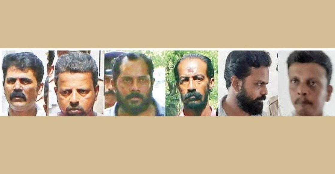 Siddique, Latheef, Niyas, Harish, Umar Farooq and Saheer. Photo: Special Arrangement
