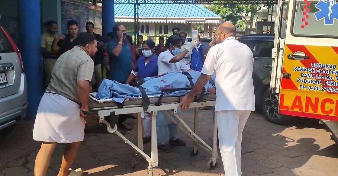 The assailant, Lestin of Keechery Koola House, surrendered to the police immediately after the incident. Photo: Special arrangement. 