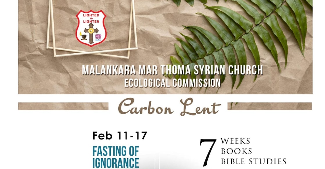 The church has issued a global call to its congregation to embark on a carbon fast, christening the unique initiative as ‘Carbon Lent’. Photo: Special arrangement.