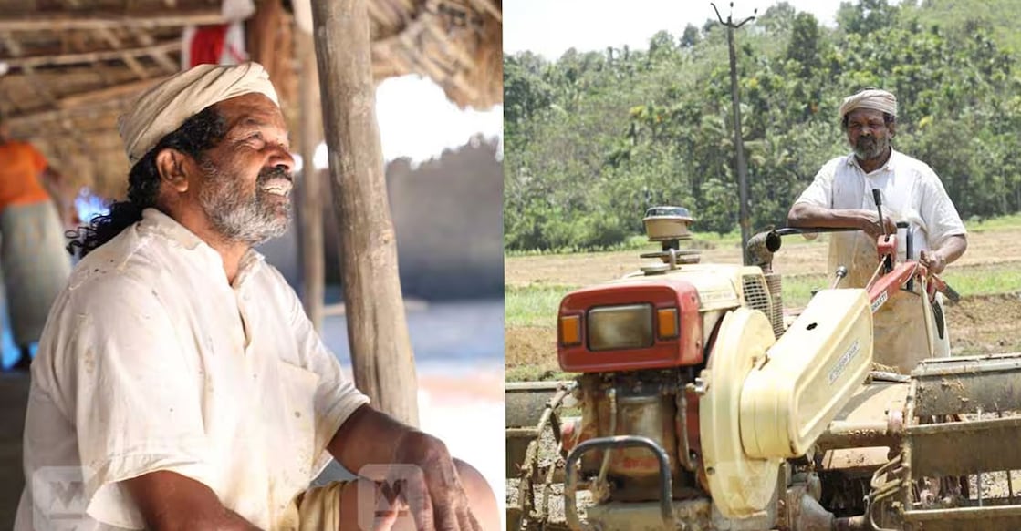 cheruvayal-raman-ls Raman conserves and promotes nearly 60 varieties of indigenous rice seeds. File Photo: Manorama Online.