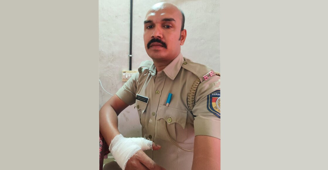 The assailant, Biju (33), a resident of Mankulam, was apprehended by Munnar police. Photo: Special arrangement. 