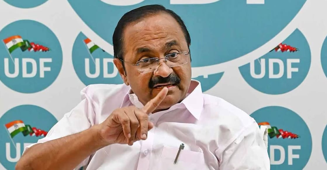 Satheesan termed the move against his party's accounts as "an attempt to destroy the Congress". File Photo: PTI. 