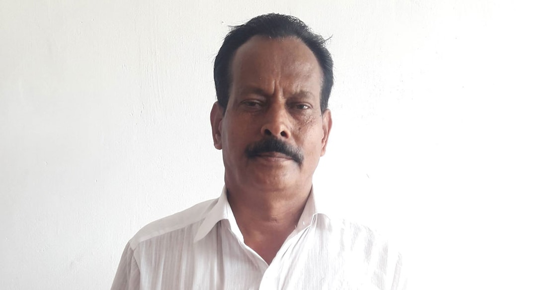 m-vinodan-ls Vinodan (65), was admitted to the Taluk Head-Quarters Hospital, Chalakudy, for a hernia surgery. Photo: Special arrangement.