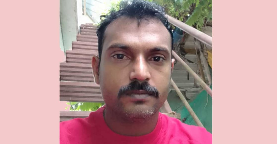 Wayanad youth Aneesh who had a close shave with the tiger at Pulpally. Photo:Special arrangement.