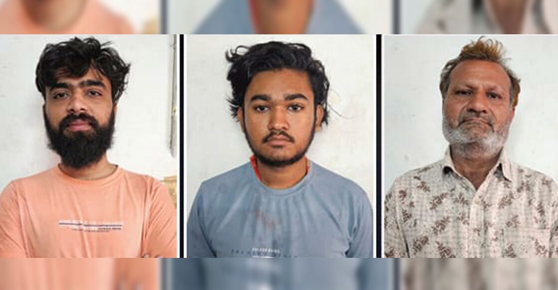 Kherani Sameer, Kalwathar Muhammed Farij and Ali Ah Bhayi. Photos: Special arrangement