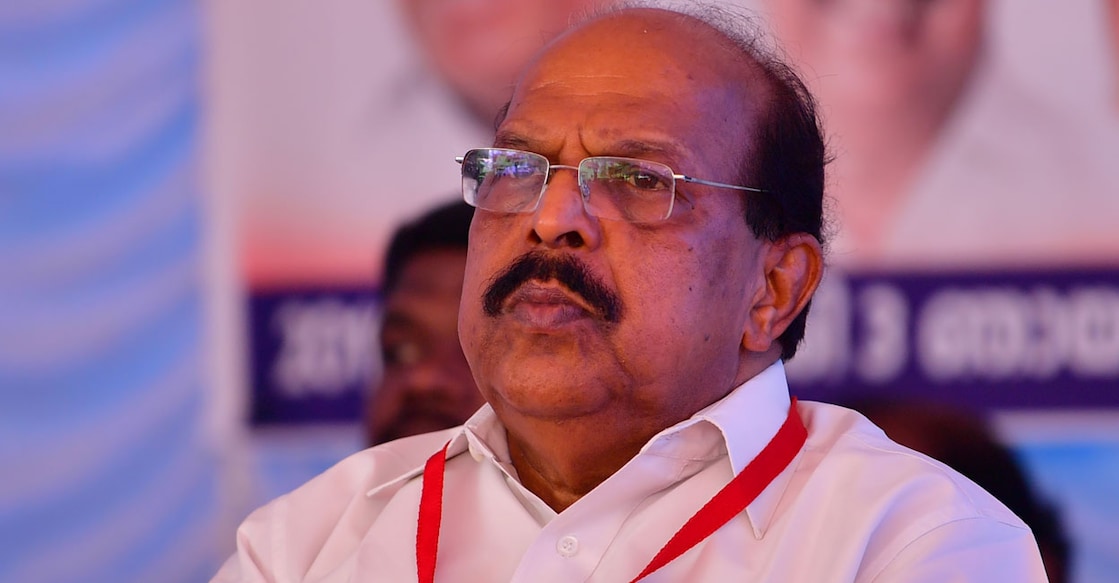 G Sudhakaran. File photo: Manorama