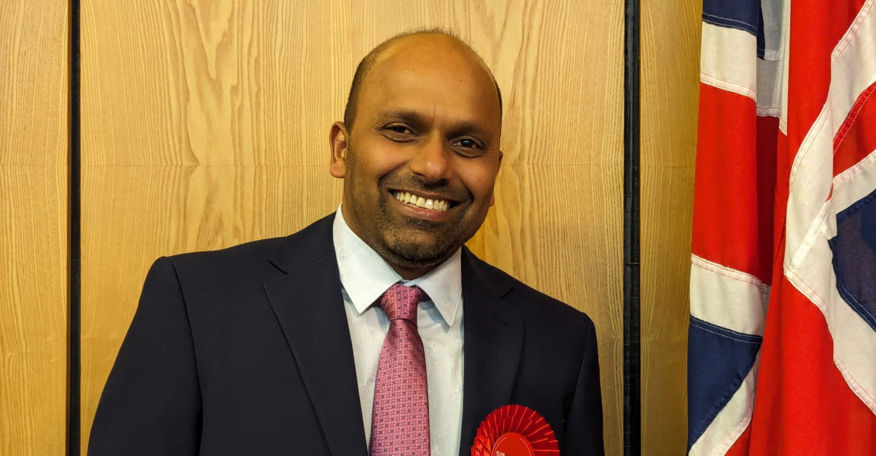 Kottayam's  Sojan Joseph adds glitter to Labour win in UK
