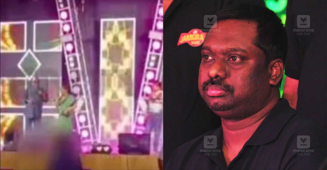 Screengrab from the video of the incident; Jassie Gift. Photo: Manorama