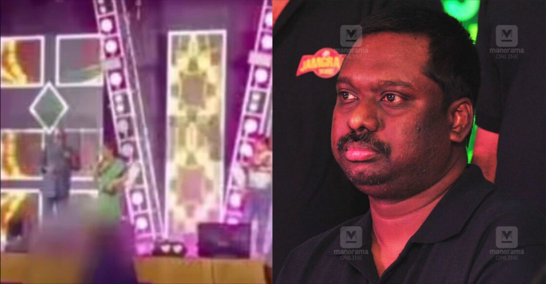 Screengrab from the video of the incident; Jassie Gift. Photo: Manorama