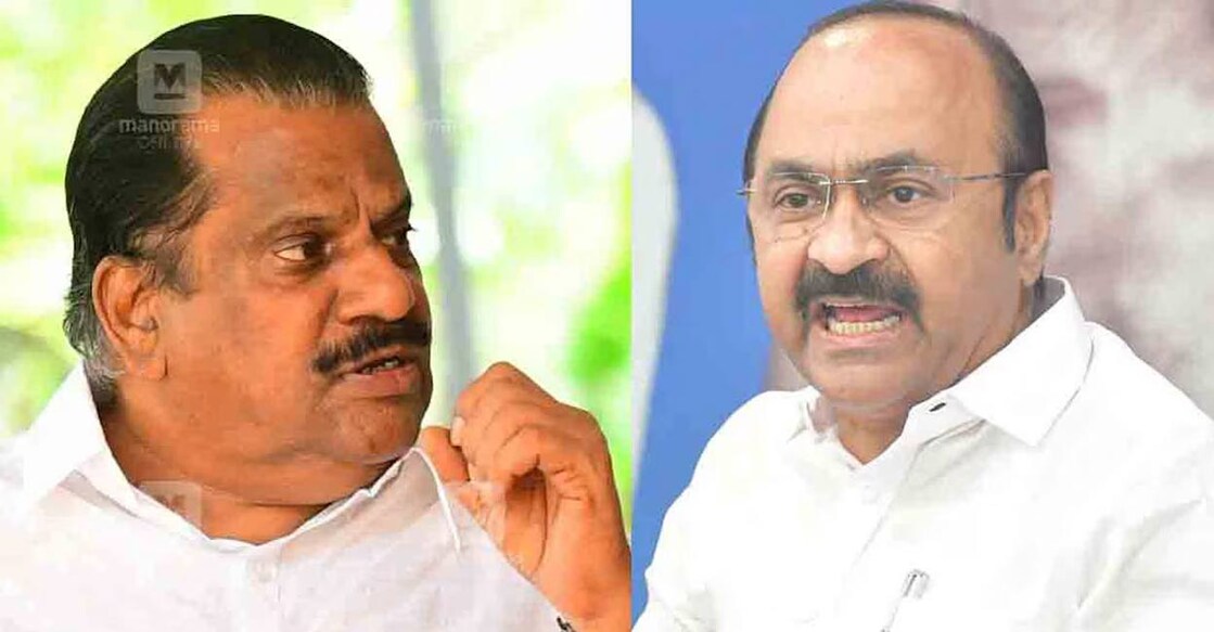 According to Satheesan, Jayarajan is being used to gain favour from the BJP because the CM is worried about the ongoing investigations in the Karavannur bank and Lavlin cases. Photos: File/ Manorama. 