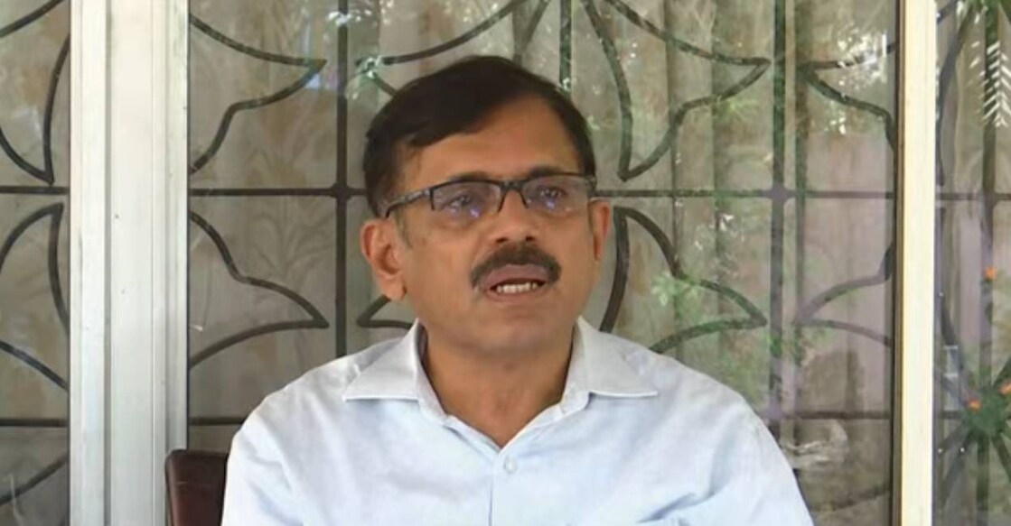 Prof M R Saseendranath. Photo: Screegrab/ Manorama News