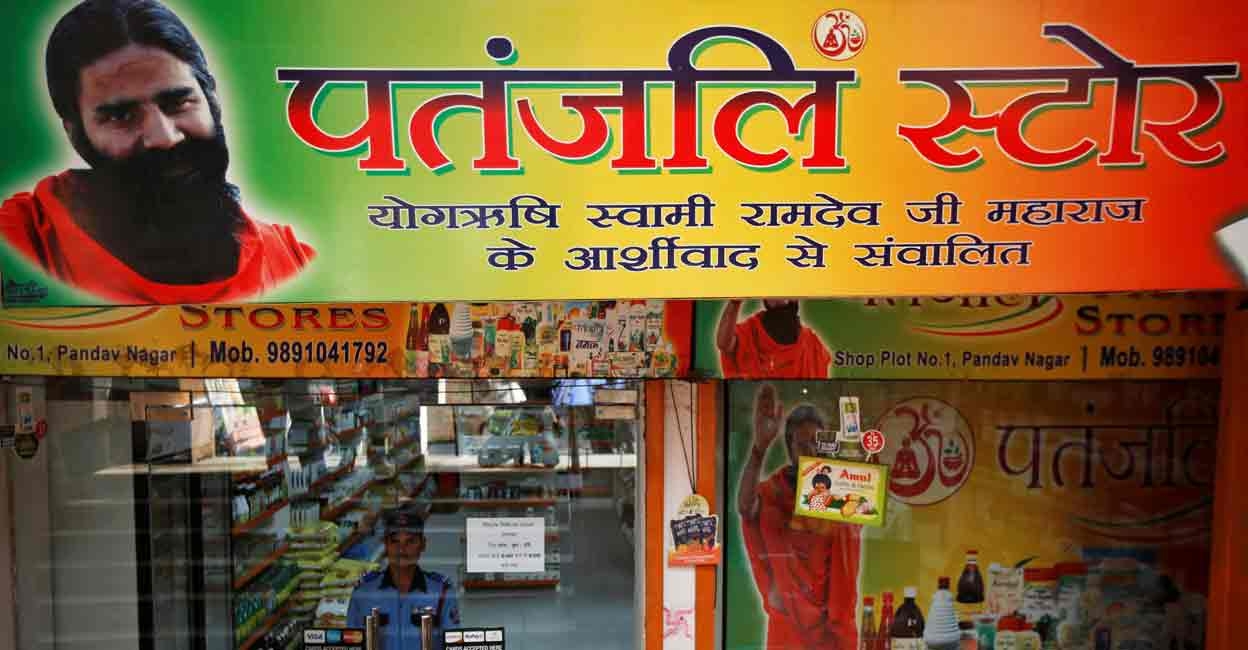 Patanjali store in New Delhi. File Photo: Reuters