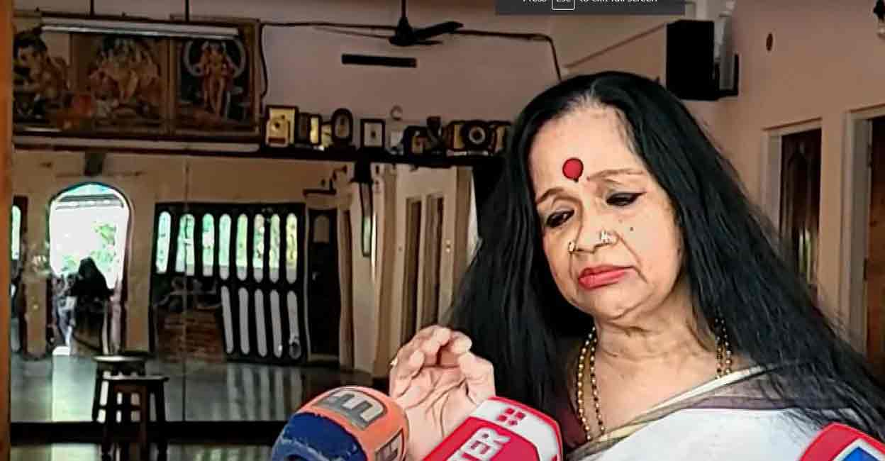 Sathyabhama. Photo: Manorama News