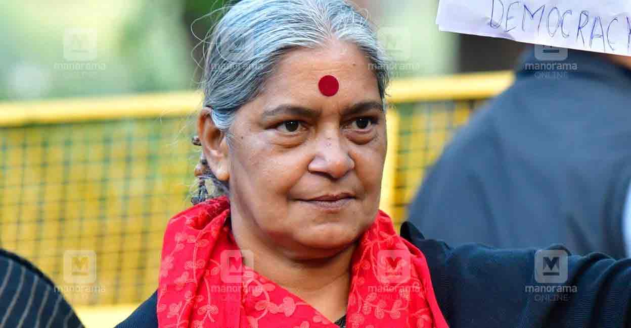 Annie Raja, the lone woman candidate from CPI. Photo: Manorama