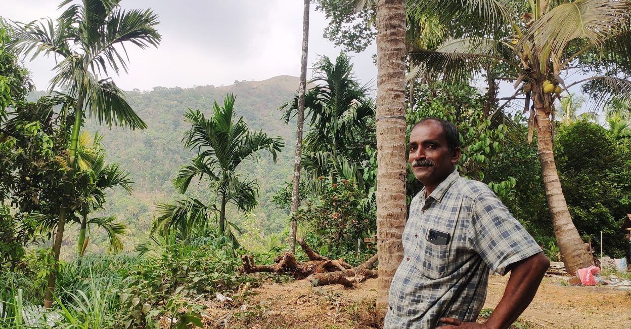 chathamangalam-3 Kuriachan, a CPM worker and resident of Chathamangalam. Photo: Onmanorama