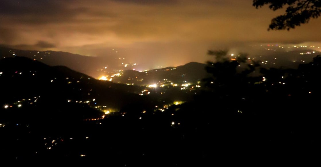 View of Alakode village from Theruvamala. Photo: Sunny Pathiyil/Special Arrangement