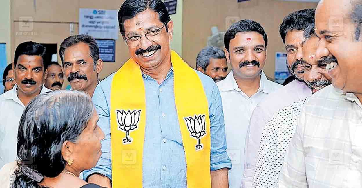 The NDA has once again fielded BJP's C Krishnakumar as its candidate. Photo: File/ Special arrangement. 