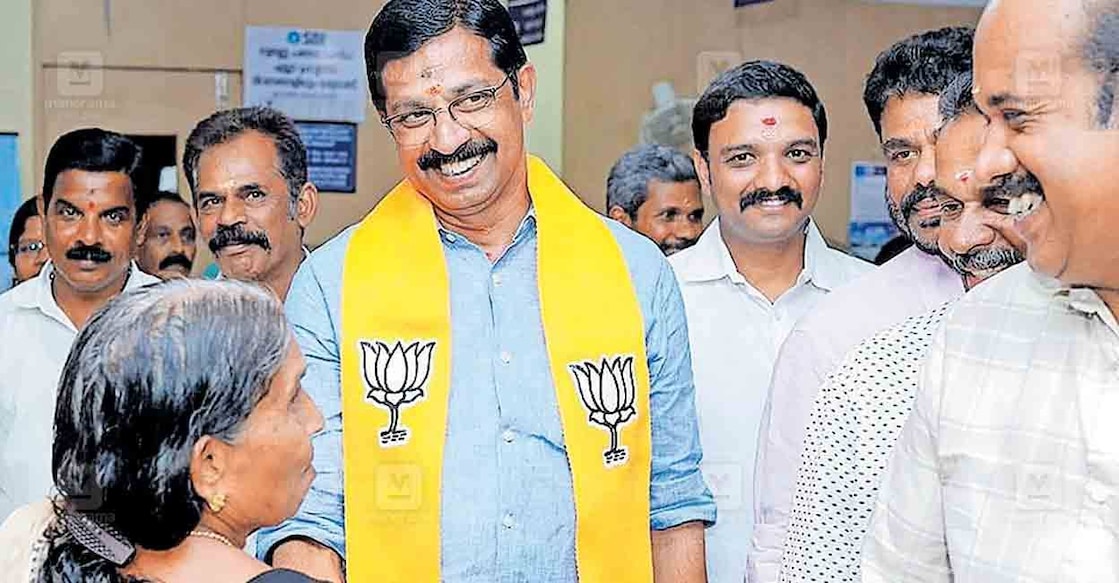 The NDA has once again fielded BJP's C Krishnakumar as its candidate. Photo: File/ Special arrangement. 