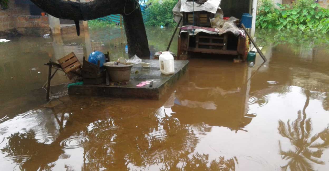 iranis-of-payyoli-copy Every monsoon, the residents of Kabuli Colony are marooned in their houses, stormwater from the locality rushes into their settlement, their courtyards and their walkway go underwater, and worse, septic tanks overflow, contaminating their borewell and soil with raw sewage. Photo: Special arrangement