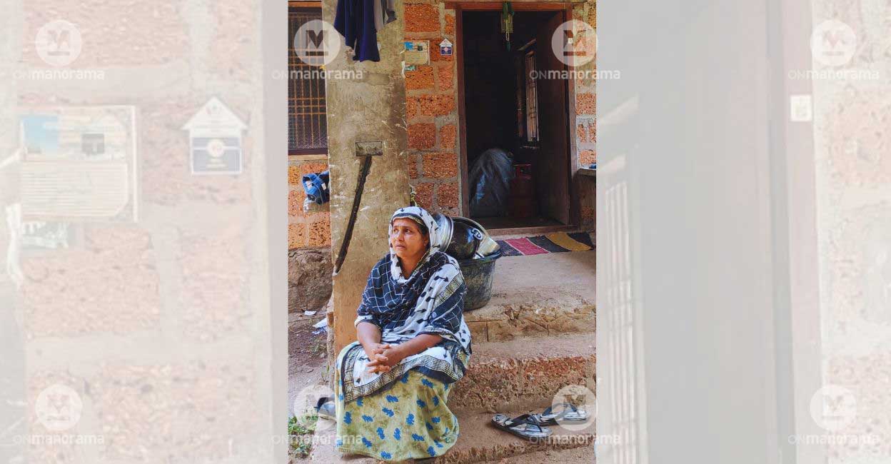 Untitled design - 1 Majnu Bhanu, a cancer survivor and daughter-in-law of Nafeesa. Two men from her neighbourhood used videos of her incomplete house and raised money from the Gulf. They used the money to make their own house. Photo: George Poikayil/Onmanorama