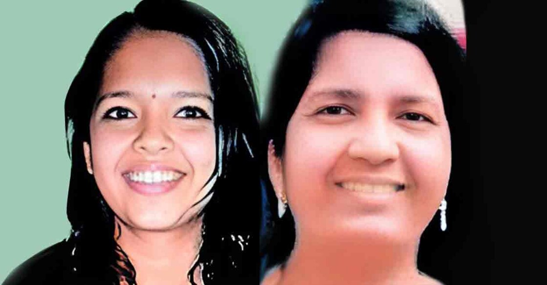 Sneha, Gayatri. Photo: Special arrangment