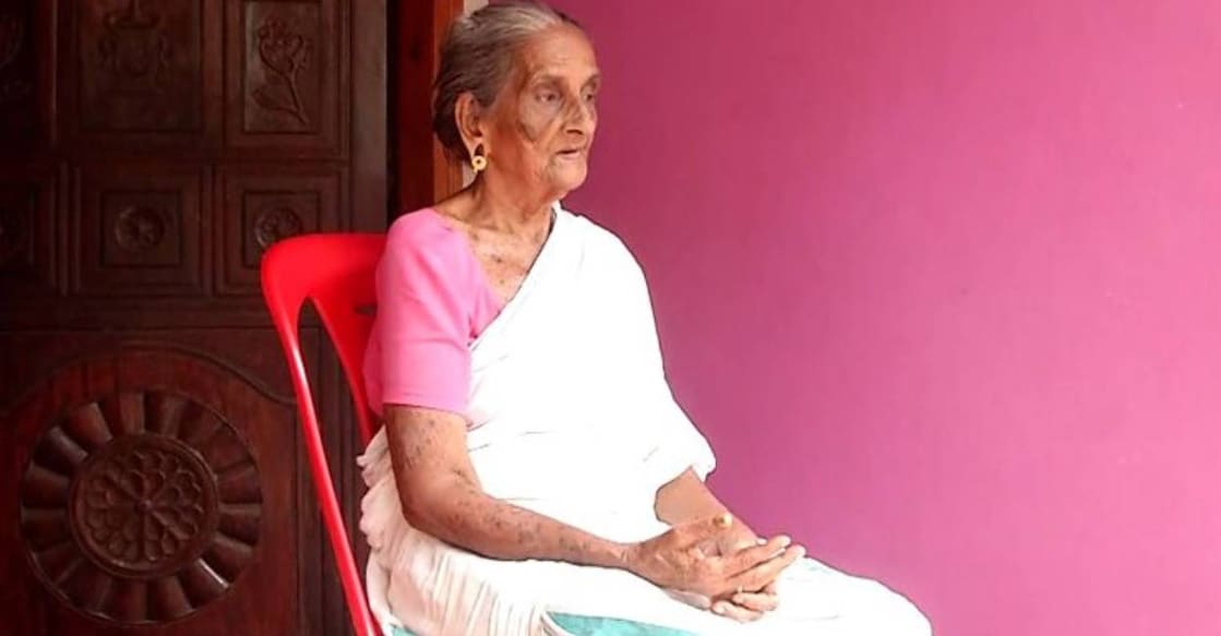 Payamburath Janakiyamma . Photo: Manorama News