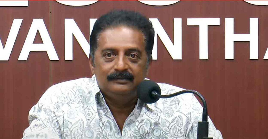 Prakash Raj. Photo: Screen grab/Manorama News