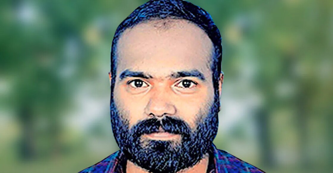 The deceased, Vishnu (35). Photo: Manorama.