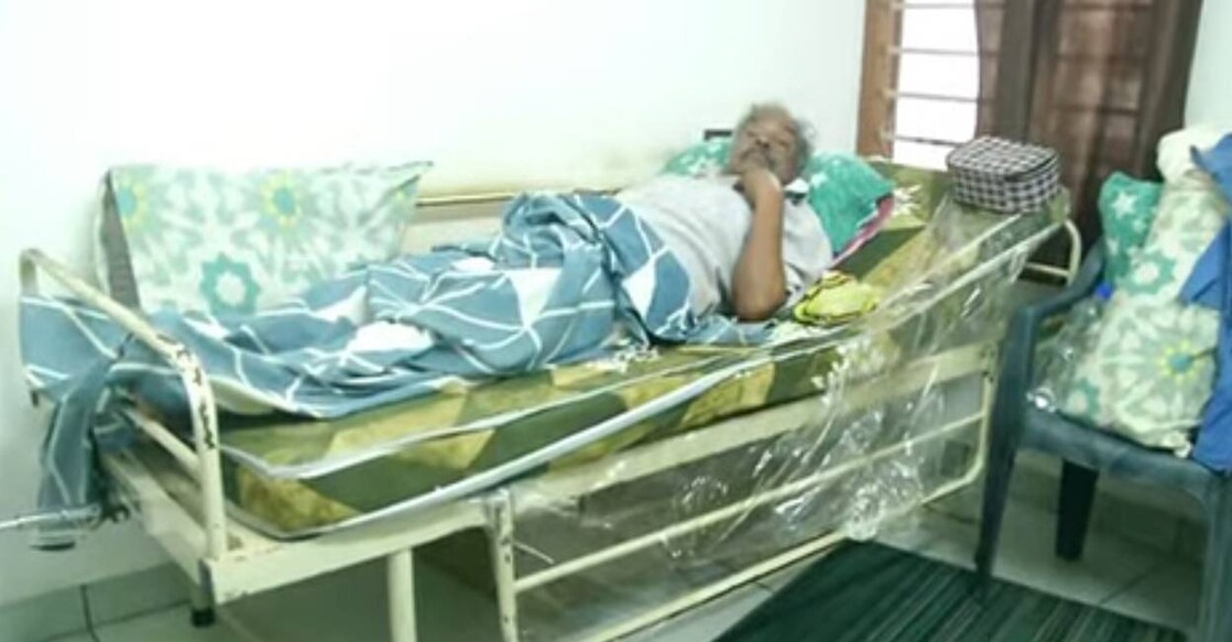 Shanmughan (70). Photo: Screengrab/ Manorama News