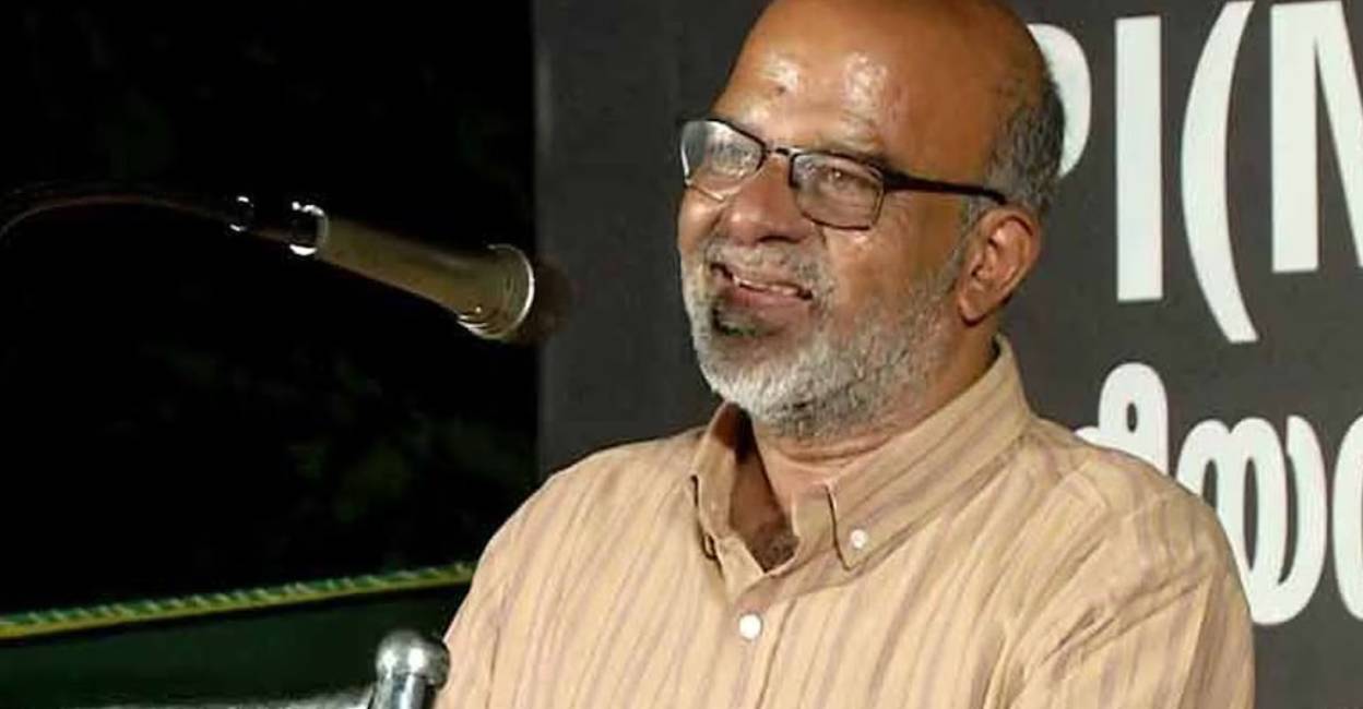 RMP leader Hariharan. Photo: Screengrab/ Manorama