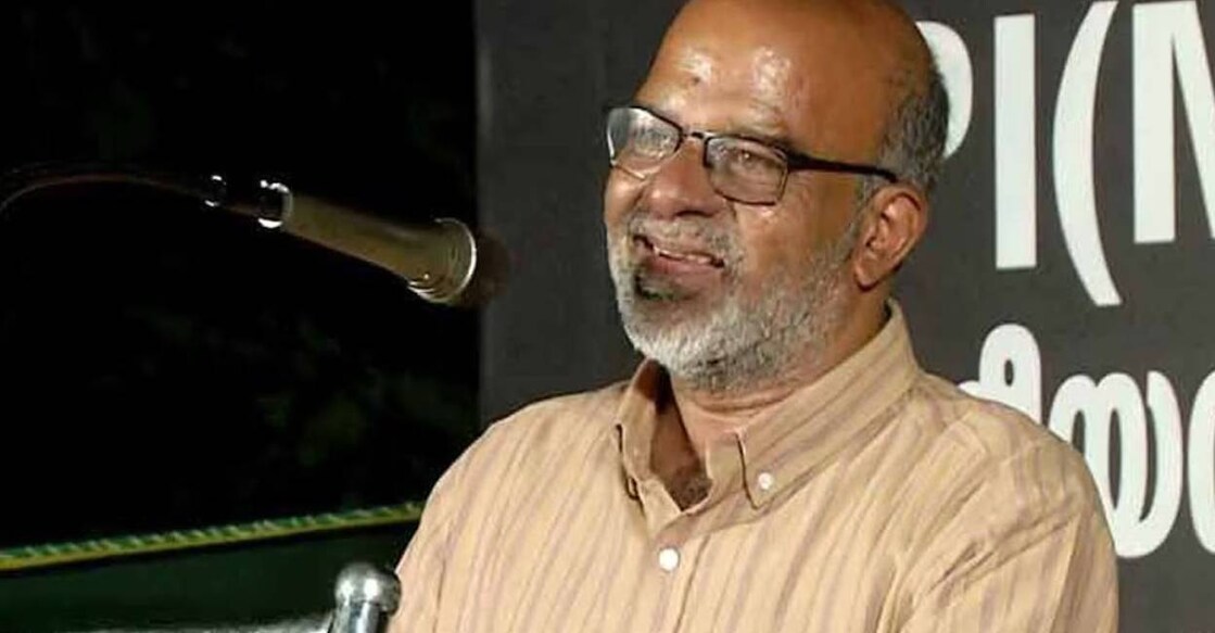 RMP leader Hariharan. Photo: Screengrab/ Manorama