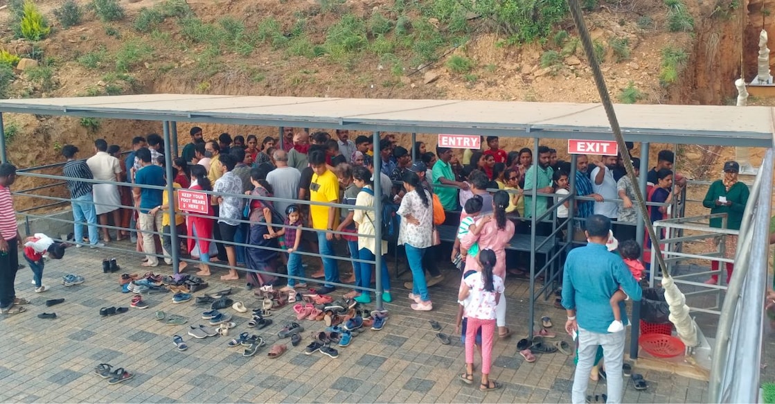 Nearly 3.5 lakh visitors flocked to nine major tourist destinations in Idukki in April. Photo: Special Arrangement.