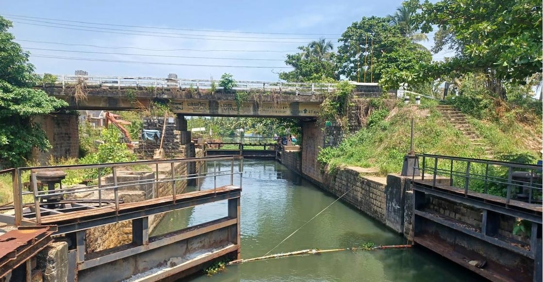 The work on the new bridge had started in 2018. Photo: Special arrangement. 