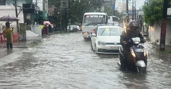 Rain fury: Cloudburst triggered heavy downpour in Kochi | Onmanorama