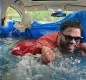 'Aavesham' model swimming pool in car leaves YouTuber Sanju Techy without licence