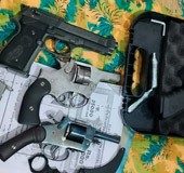 Anti-Terror Squad raids Aluva residence, 4 guns seized