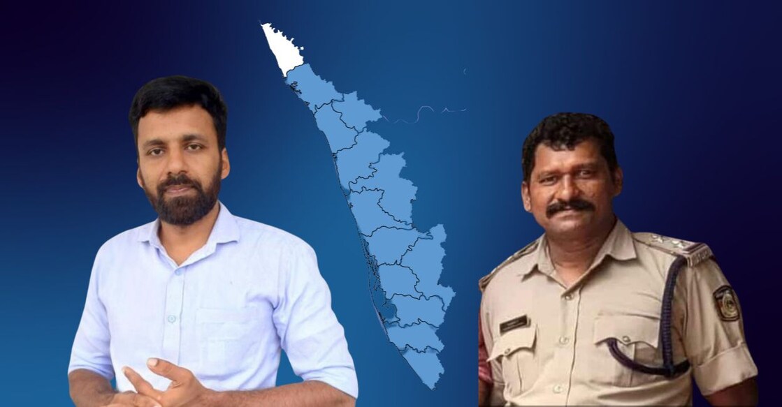 Unais C M, CK Vijayan. Photo: Special arrangment