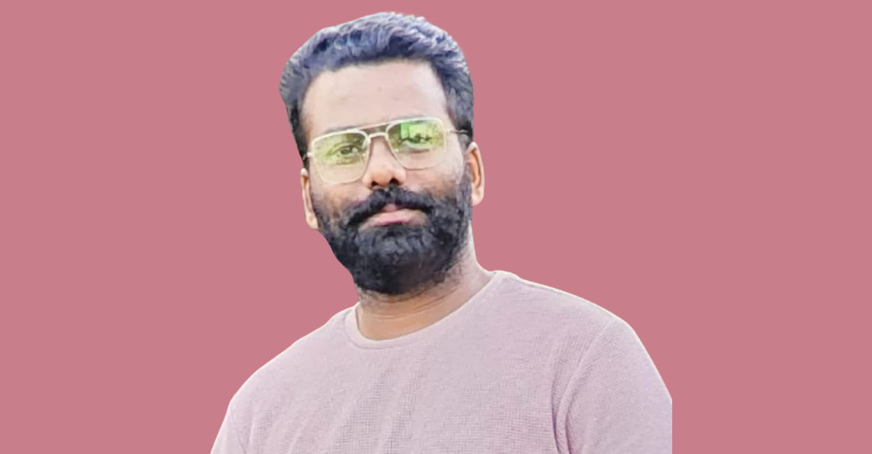 Meenu Article Images - 1 Mukesh worked as a cameraman for Mathrubhumi News. Photo: Special arrangement.