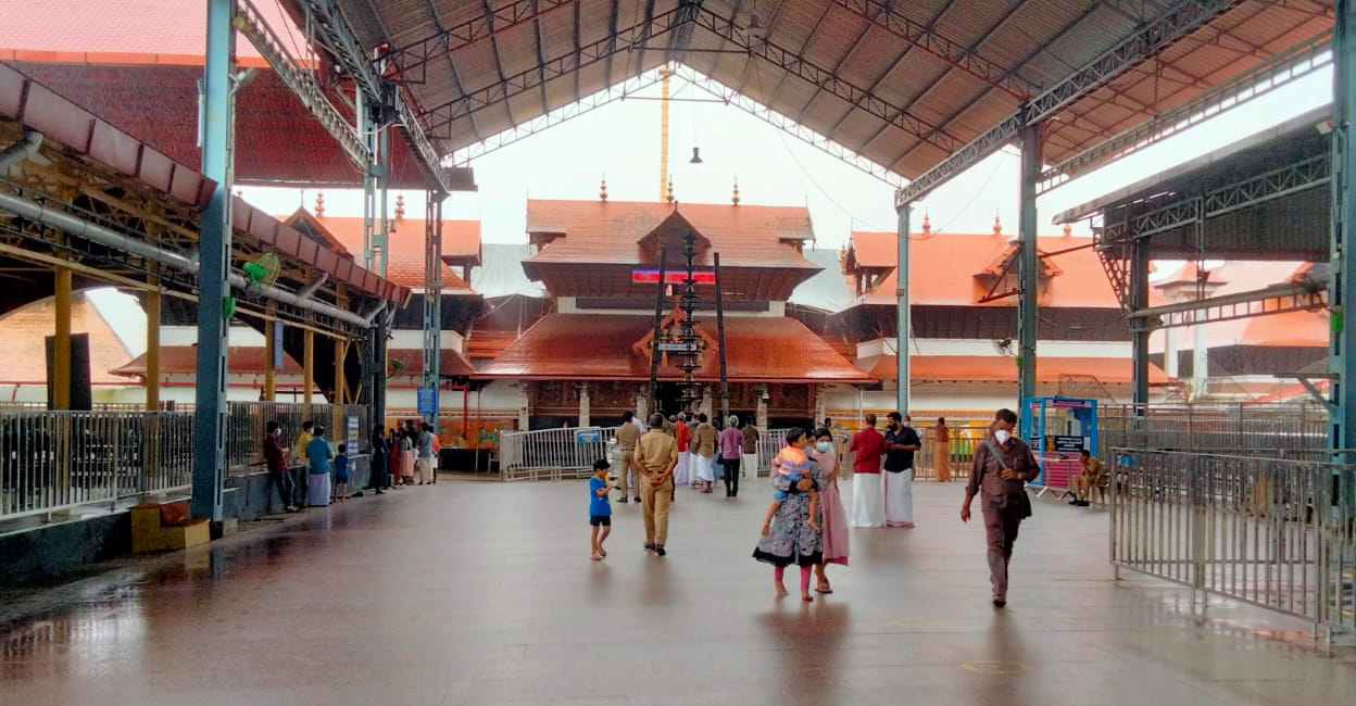 Guruvayur temple owns 124 kg of gold donated by devotees, another 72 kg gold encrusted with various jewels and 6073 kg of silver. Photo: Special Arrangement.