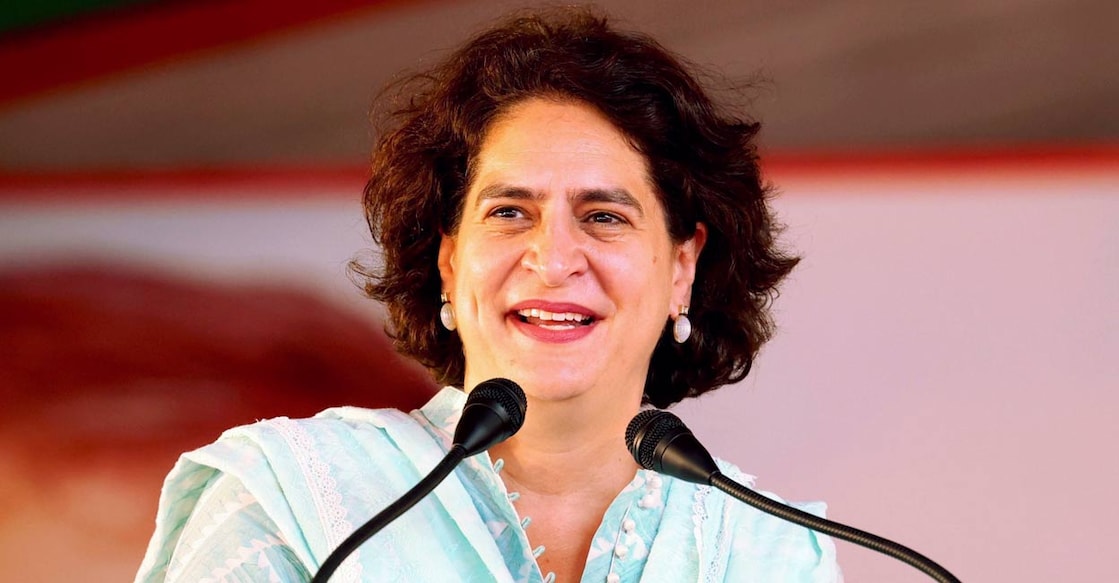 Congress leader Priyanka Gandhi Vadra. Photo: PTI. 