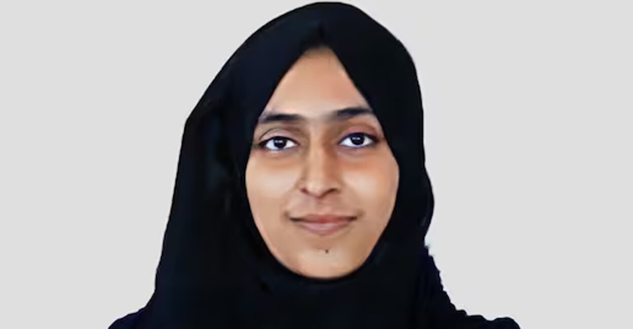 The deceased Fatimathul C T Shazia (19). Photo: Manorama.