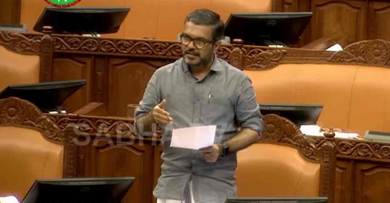 MB Rajesh. Photo: Screengrab/Sabha TV