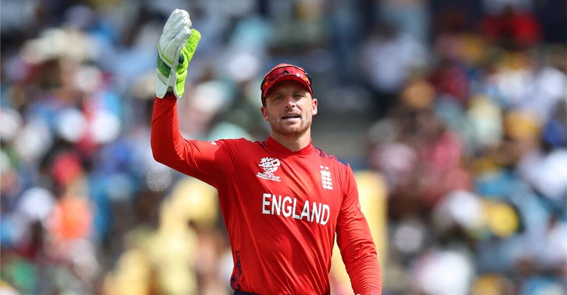 After rain and a wet outfield delayed the start of the match, Buttler elected to field after winning the toss, probably more comfortable chasing a target than setting one, especially with the prospect of more rain at the Providence Stadium in Guyana. Photo: Reuters. 